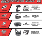 Preview: ARA4306V4T2 1/8 TYPHON 223S DSC 4X4 RTR Brushless Buggy, gelb